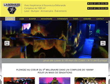 Tablet Screenshot of lasermaxx-caen.com